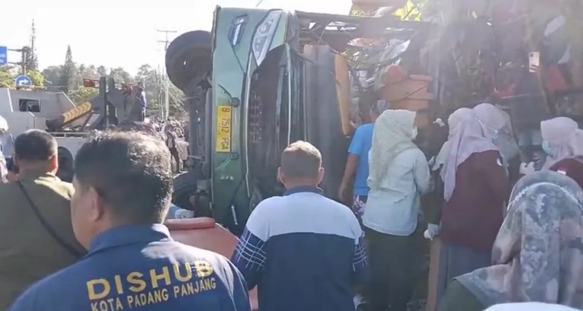 Rem Blong di Bukit Surungan, Nyawa Penumpang Bus ALS Tak Terselamatkan