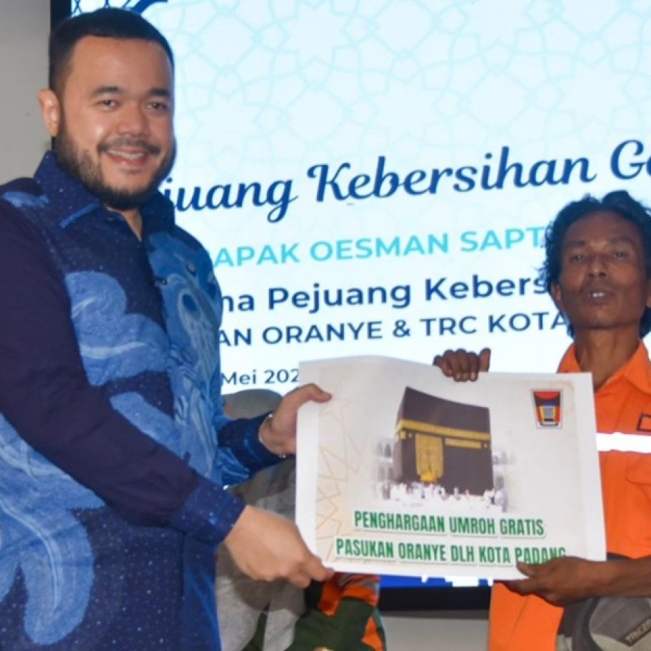 Umroh Gratis untuk Petugas Kebersihan, Wujud Apresiasi Kota Padang