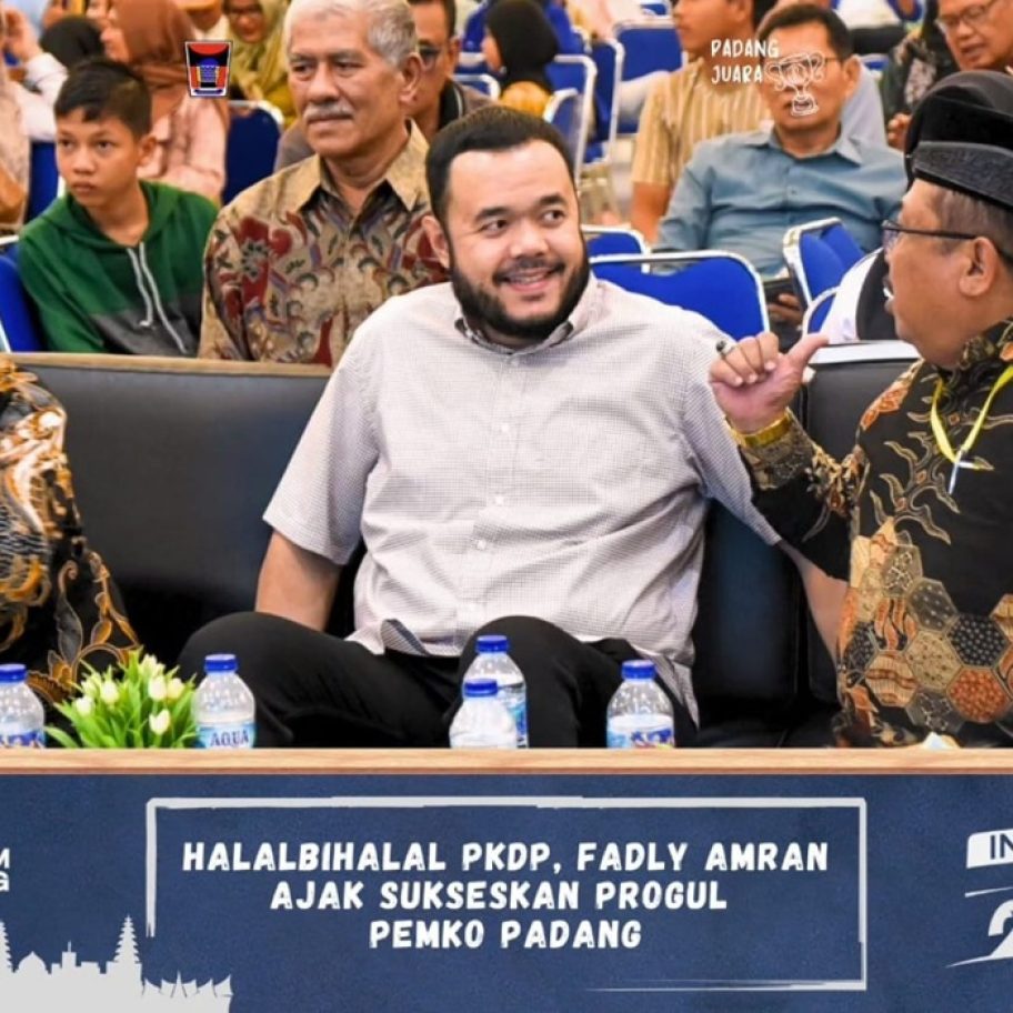 Wali Kota Fadly Ajak PKDP Padang Perkuat Silaturahmi dan Dukung Pembangunan