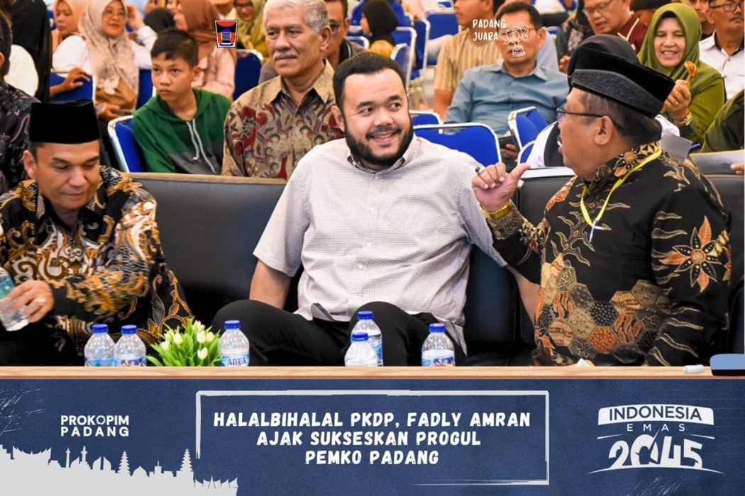 Wali Kota Fadly Ajak PKDP Padang Perkuat Silaturahmi dan Dukung Pembangunan