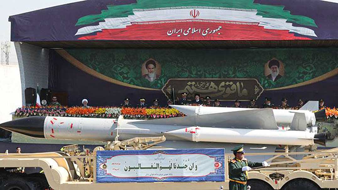 Berapa Menit Waktu Tempuh Rudal Iran ke Israel?