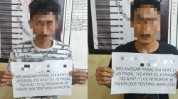 Dua Pengedar Narkoba di Dharmasraya Ditangkap, Residivis Terancam Seumur Hidup