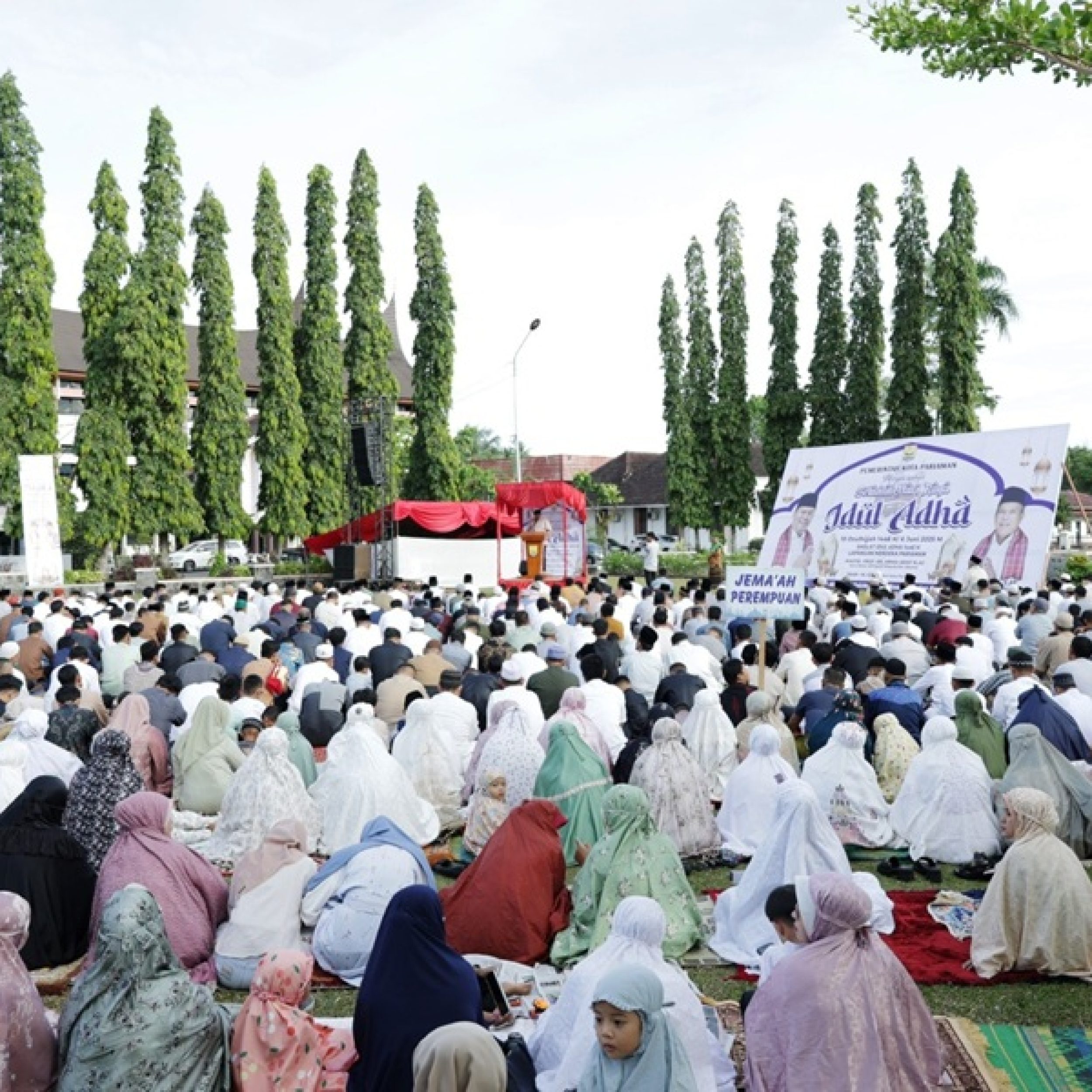 Idul Adha 2025 di Pariaman: Pemko Gelar Salat Ied Akbar di Lapangan Merdeka