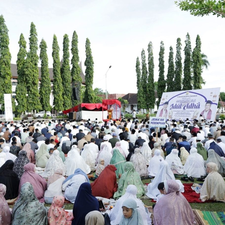 Idul Adha 2025 di Pariaman: Pemko Gelar Salat Ied Akbar di Lapangan Merdeka