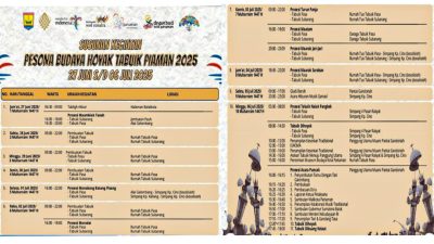 Jadwal Lengkap Pesona Hoyak Tabuik Piaman 2025 Resmi Dirilis, Siap Pukau Wisatawan