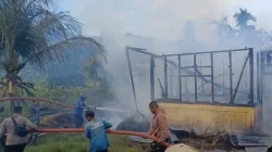 Musibah Kebakaran Landa Rumah Anggota DPRD Mentawai, Kerugian Puluhan Juta Rupiah