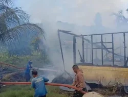 Musibah Kebakaran Landa Rumah Anggota DPRD Mentawai, Kerugian Puluhan Juta Rupiah
