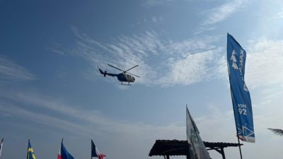 Patroli Udara Polda Lampung Amankan WSL Krui Pro 2025