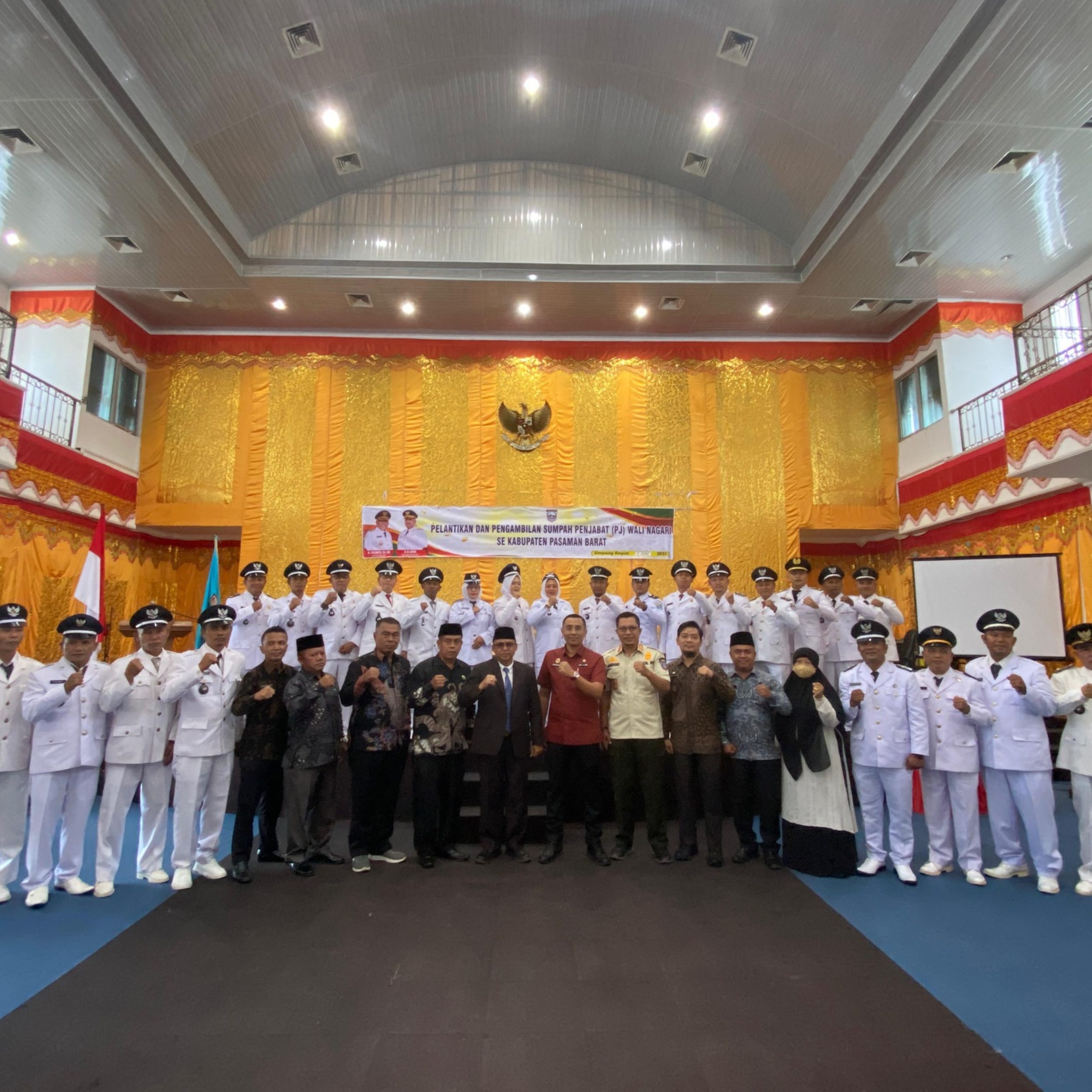 Pj. Wali Nagari Pasaman Barat Dilantik Setia Bakti Tekankan Kolaborasi dan Tanggung Jawab