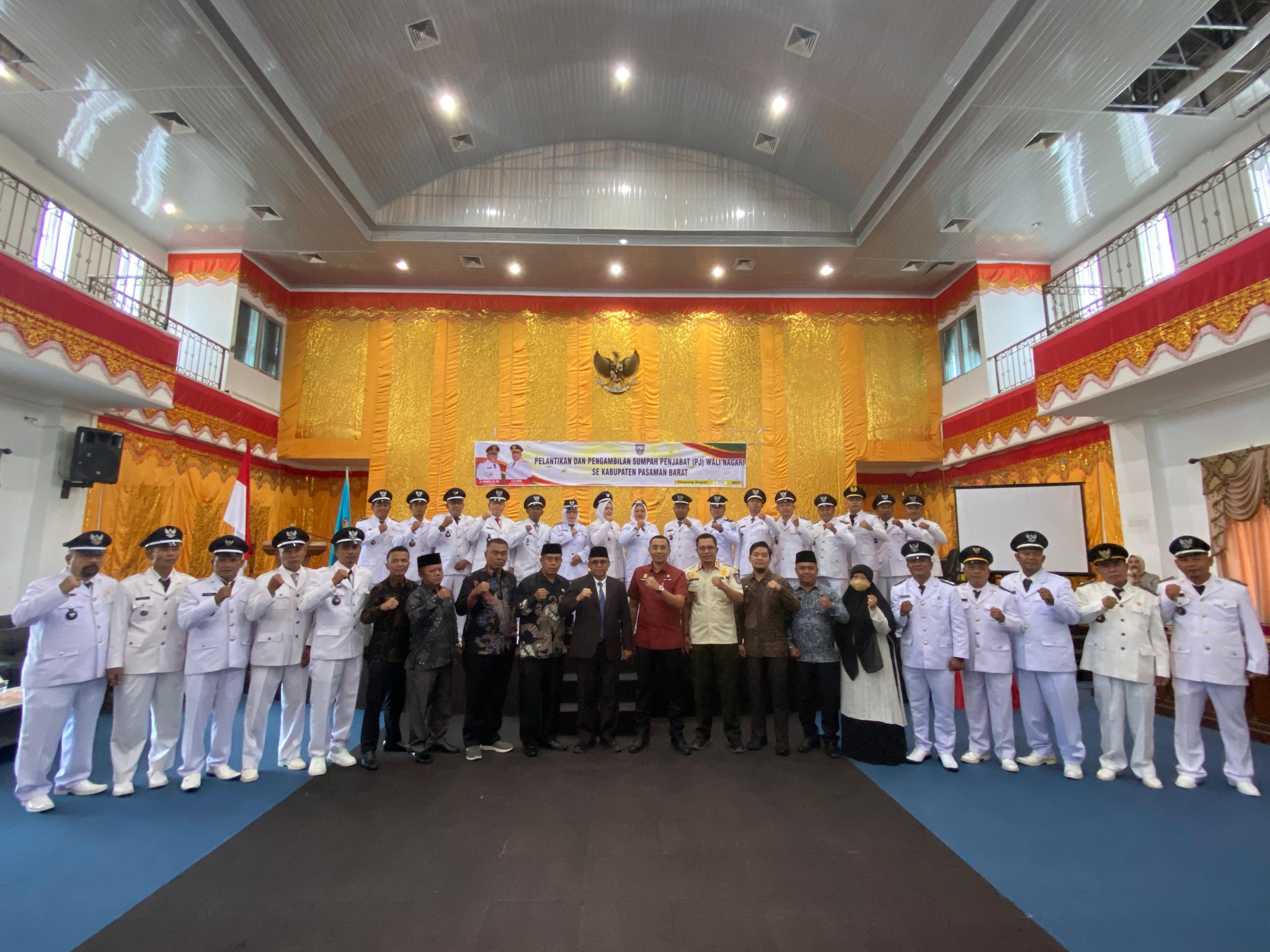 Pj. Wali Nagari Pasaman Barat Dilantik Setia Bakti Tekankan Kolaborasi dan Tanggung Jawab