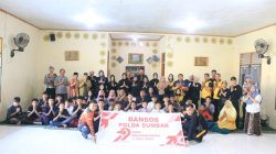 Polri Hadirkan Bakti Sosial di Masjid Al Jihad, Polda Sumbar Perkuat Tali Silaturahmi