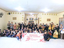 Polri Hadirkan Bakti Sosial di Masjid Al Jihad, Polda Sumbar Perkuat Tali Silaturahmi