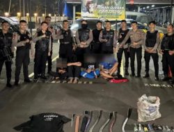Remaja Bersenjata Tajam Diciduk Polisi di Menteng, Diduga Hendak Tawuran