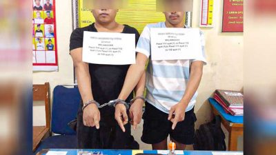 Residivis Narkoba Ajak Adiknya Jadi Pengedar, Ditangkap di Tanah Datar, Orang Tua Histeris