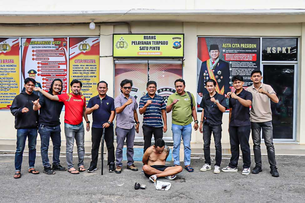 Residivis Narkoba Sijunjung Berulah Lagi: Tato Kupu-Kupu Tak Mampu Sembunyikan Jejak Kejahatan