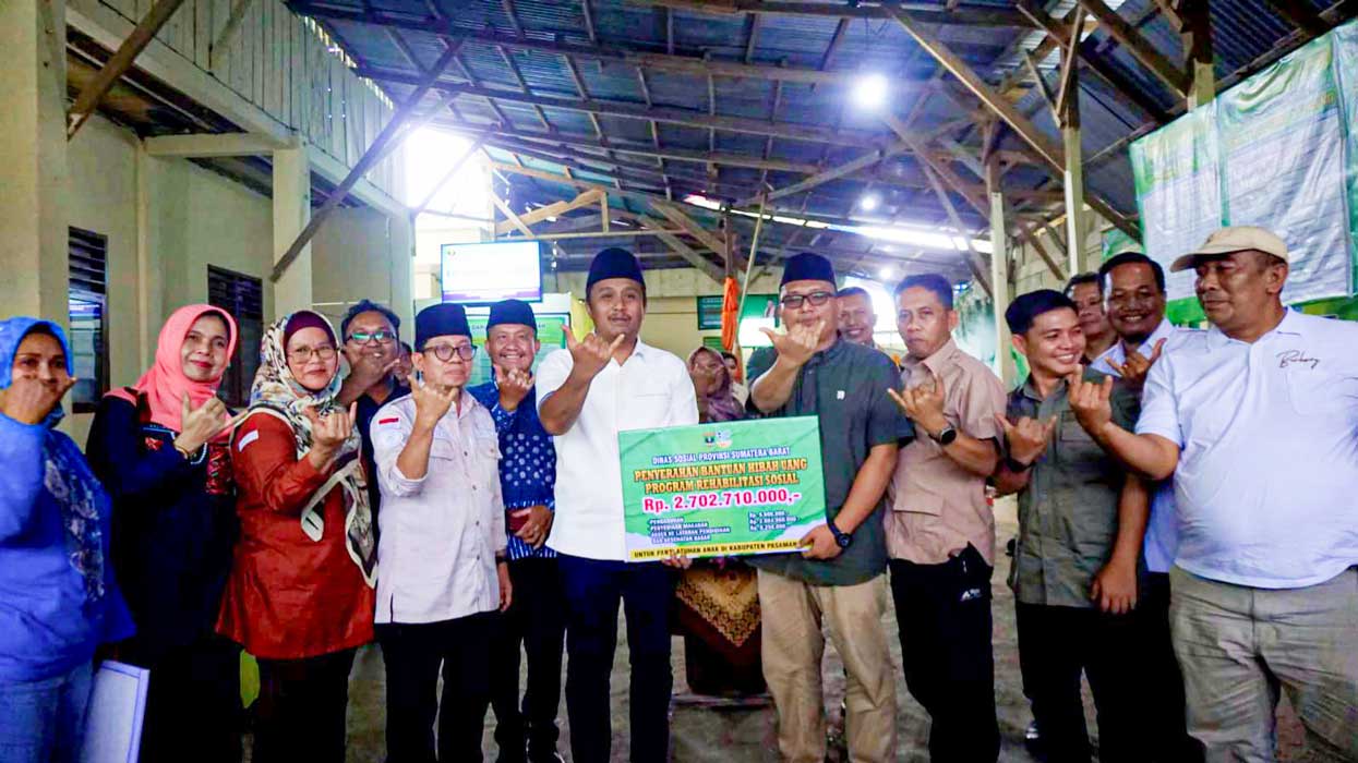 Rp2,7 Miliar Hibah Pemprov Sumbar Sukses Tingkatkan Kesejahteraan LKSA Pasaman Barat