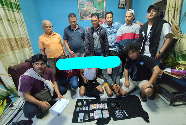 Tiga Gembong Sabu Payakumbuh Terkapar di Tangan Phantom Squad, Puluhan Paket Haram Disita