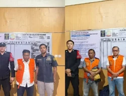 Tiga Tersangka Korupsi Pembangunan RS Pratama Ujung Gading Pasaman Barat Resmi Ditahan, Rugikan Negara Rp6,3 Miliar