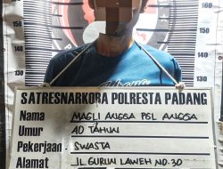 12 Paket Sabu Disita dari Gurun Laweh, Polresta Padang Ungkap Kasus Narkoba