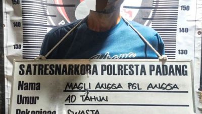 12 Paket Sabu Disita dari Gurun Laweh, Polresta Padang Ungkap Kasus Narkoba
