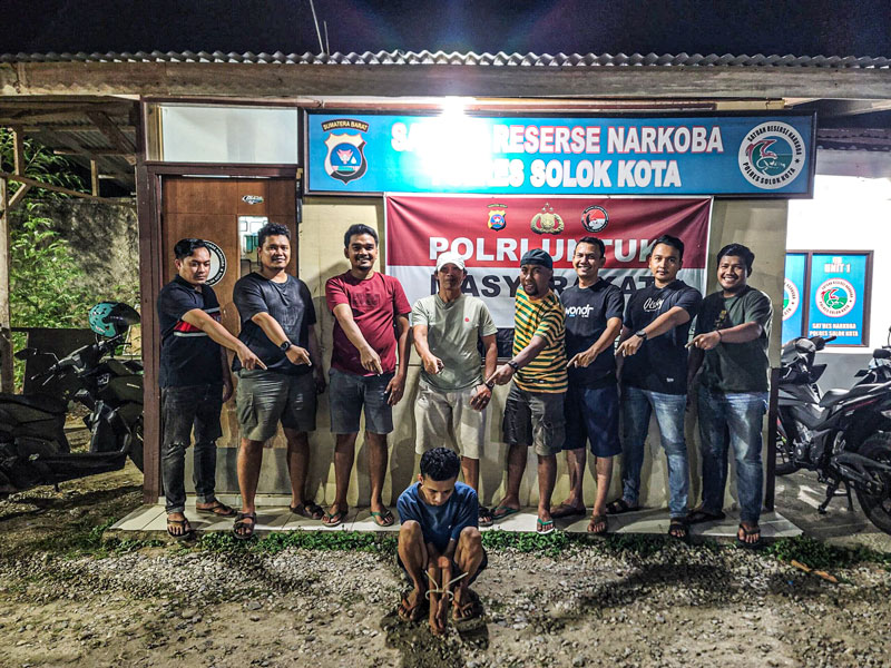Astaga! Keluar Penjara, Residivis Narkoba Solok Ini Langsung Berulah Lagi dengan Sabu!