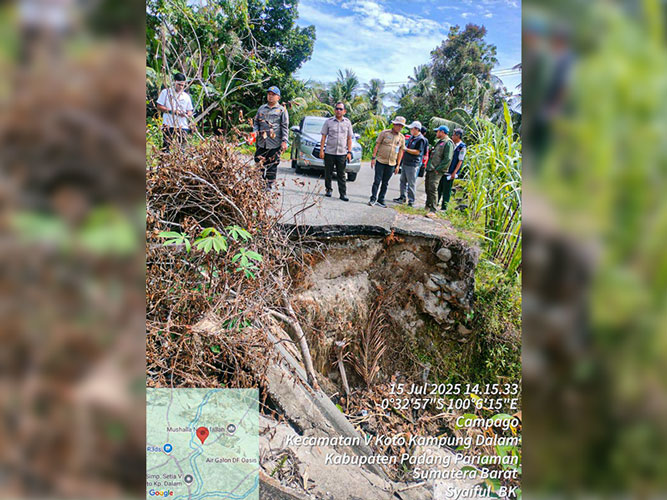 BNPB Turun Tangan, Verifikasi Lapangan untuk Dana Rehabilitasi di Padang Pariaman Dimulai