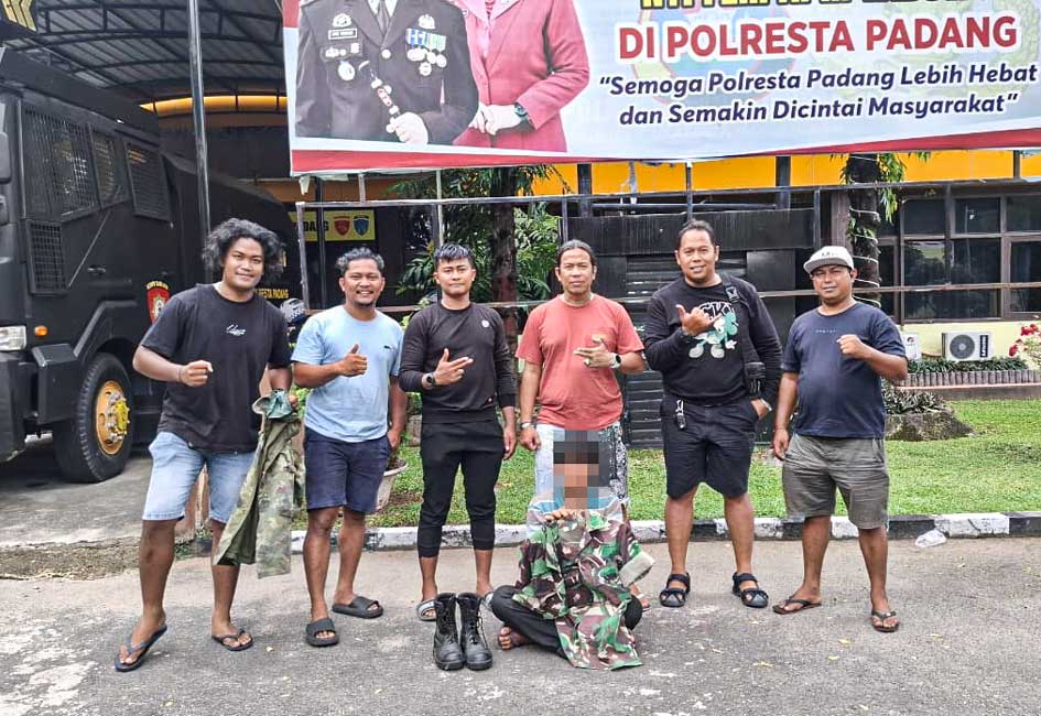 Kedok Anggota Marinir Gadungan Terbongkar, Pemuda Ditangkap Polisi di Padang atas Dugaan Pencabulan Anak