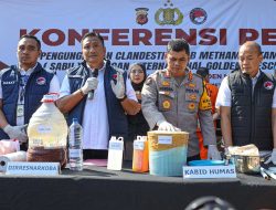 Koki Narkoba Jaringan Golden Crescent Dibekuk, Produksi Sabu di Jakarta Barat