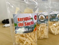 Kerupuk Ubi Samba, Produk Unggulan Lapas Terbuka Pasaman dari Program Pertanian Warga Binaan