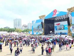 Monas Penuh! Warga Berbondong-bondong Rayakan Hari Bhayangkara ke-79