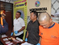 Pengedar Sabu di Pariaman Berhasil Ditangkap Setelah Jadi Target Operasi Polisi
