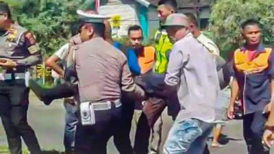 Pengendara Motor Tak Dikenal Tergeletak di Bypass Padang, Dilarikan ke Rumah Sakit