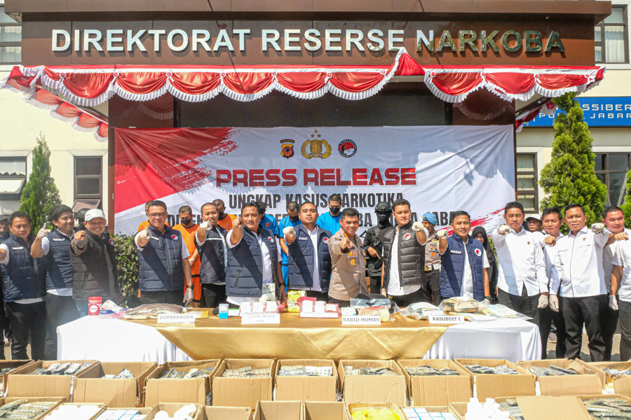 Polda Jabar Selamatkan Ribuan Jiwa: Jaringan Narkoba Aceh Berhasil Diberantas