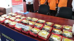 Polda Sulteng Gagalkan Penyelundupan 30 Kg Sabu: Tiga Kurir Jaringan Internasional Diringkus