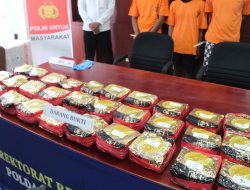 Polda Sulteng Gagalkan Penyelundupan 30 Kg Sabu: Tiga Kurir Jaringan Internasional Diringkus