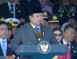 Presiden Prabowo Tegaskan Peran Polisi bagi Rakyat di HUT Bhayangkara