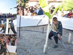 Prosesi Manabang Batang Pisang Sukses Warnai Pesona Budaya Hoyak Tabuik Piaman 2025