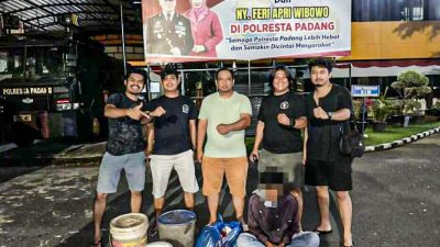 Remaja 19 Tahun Ditangkap Setelah Berhasil Membobol Warung di Padang