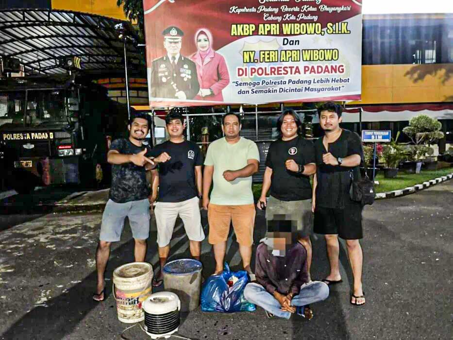 Remaja 19 Tahun Ditangkap Setelah Berhasil Membobol Warung di Padang