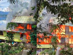 Rumah Budi Ludes Terbakar di Tanjung Sani, Diduga Akibat Senter Cas Ditinggal