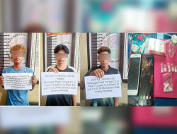Tiga Remaja di Dharmasraya Diamankan Polisi Saat Hendak Pesta Sabu, Salah Satunya Masih Remaja Belasan Tahun