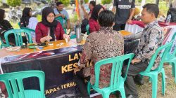 Lapas Pasaman Buka Layanan Pemeriksaan Kesehatan Gratis untuk Masyarakat di Festival Literasi Pasbar