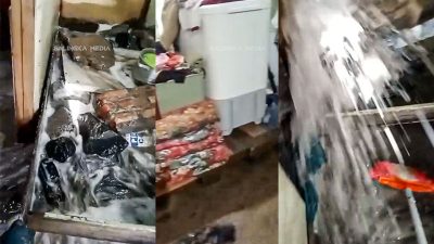 Air Laut Pasang Menggenangi Rumah Warga di Pantai Air Manis, Padang, Warga Keluhkan Kurangnya Perhatian Pemerintah