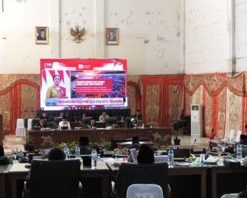 Bupati dan Wabup Pasbar Hadiri Sidang Paripurna Virtual, Dengarkan Pidato Kenegaraan Prabowo tentang RUU APBN 2026