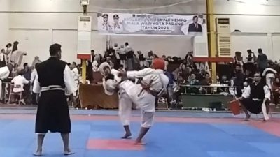 Dua Atlet Kempo Remaja Padang Panjang Raih Medali di Kejurda Sumbar 2025