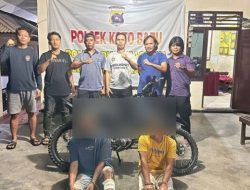 Dua Spesialis Pencurian Sepeda Motor Ditangkap di Dharmasraya