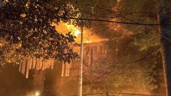 Gedung DPRD Makassar Terbakar Hebat Setelah Demo Tolak Tunjangan DPR RI Berujung Ricuh