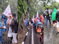 Hujan Deras Tak Padamkan Api Semangat Berbagi GRIB Jaya Kota Padang