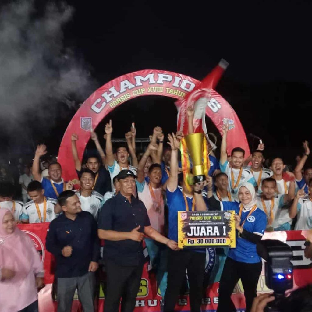 Penutupan Porsis Cup XVIII 2025: Popsi SS FC Raih Gelar Juara, Wakil Bupati M. Ihpan Apresiasi Penyelenggaraan Turnamen