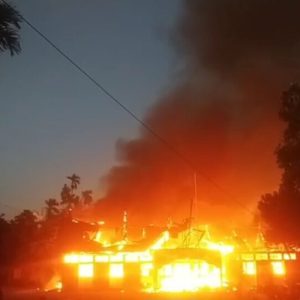 Kantor Camat Payakumbuh Terbakar, Seluruh Bangunan Hangus